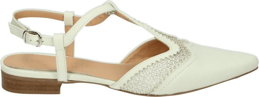 Donna Carolina 57220445 Pumps Wit beige