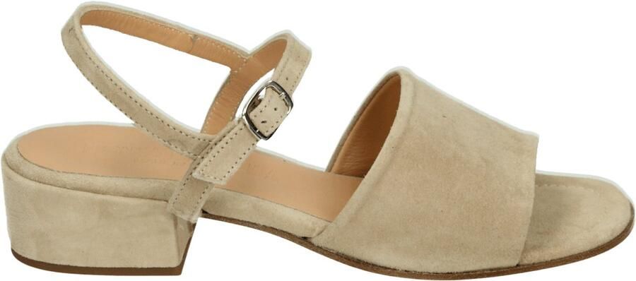 Donna Carolina 57.594.457 Platte sandalenDames Sandalen Taupe