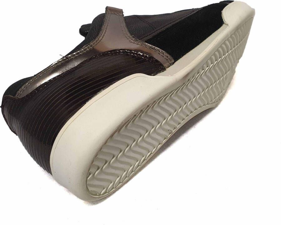 Donna Karen -Addison Veterschoen 53109127093 093 Black-Pewter - Foto 3