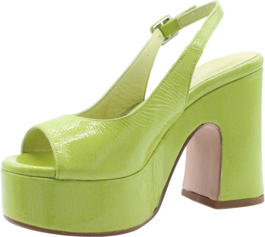 Donna Lei Baguette Sandaal Green Dames