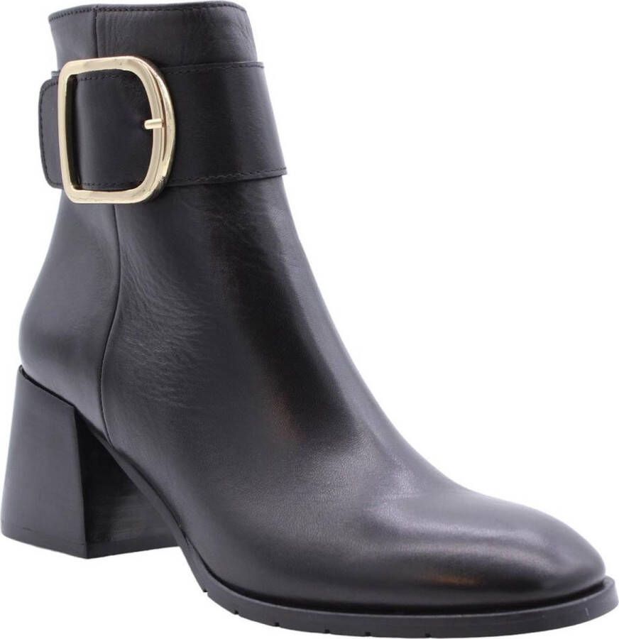 Donna Lei Stijlvolle Enkellaars Daphne Black Dames