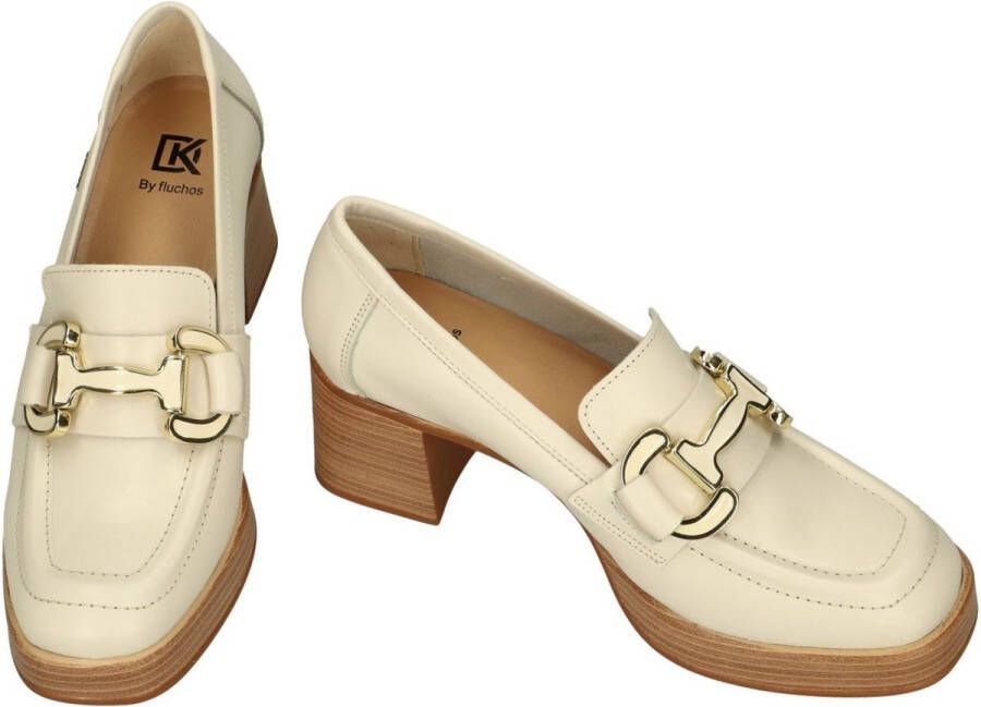 Dorking -Dames off-white-crÈme-ivoorkleur pumps & hakschoenen