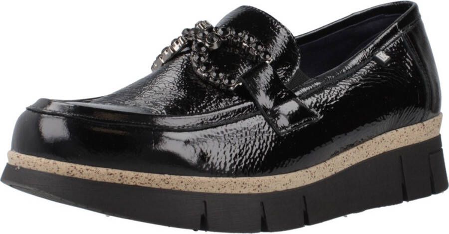 Dorking -Dames zwart ballerina's & mocassins