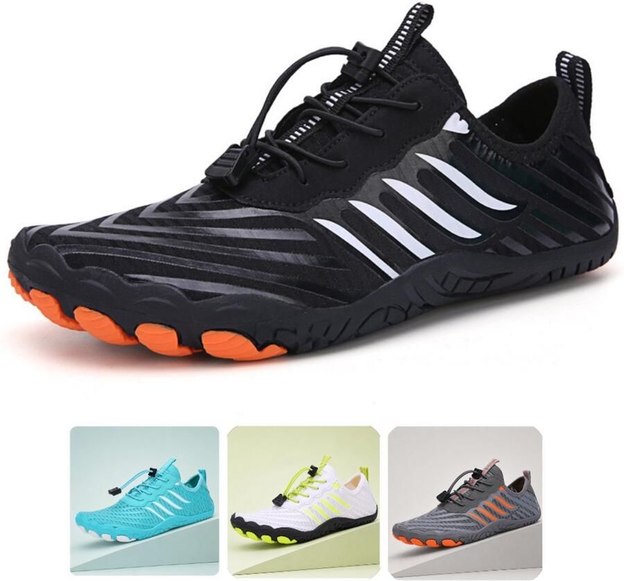 DOTALES ActiveStep barefoot schoenen Schwarz-Weiss