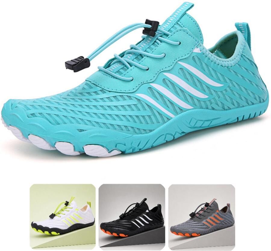 DOTALES ActiveStep barefoot schoenen Türkis-Weiss