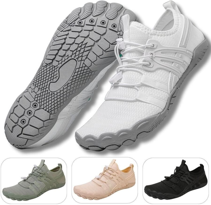 DOTALES BalanceStep Barefoot Schoenen voor s& Weiss