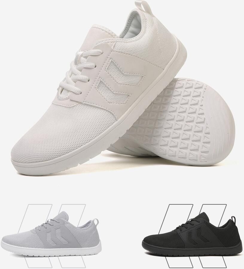 DOTALES EasyStep Barefoot Schoenen voor en Weiß - Foto 3