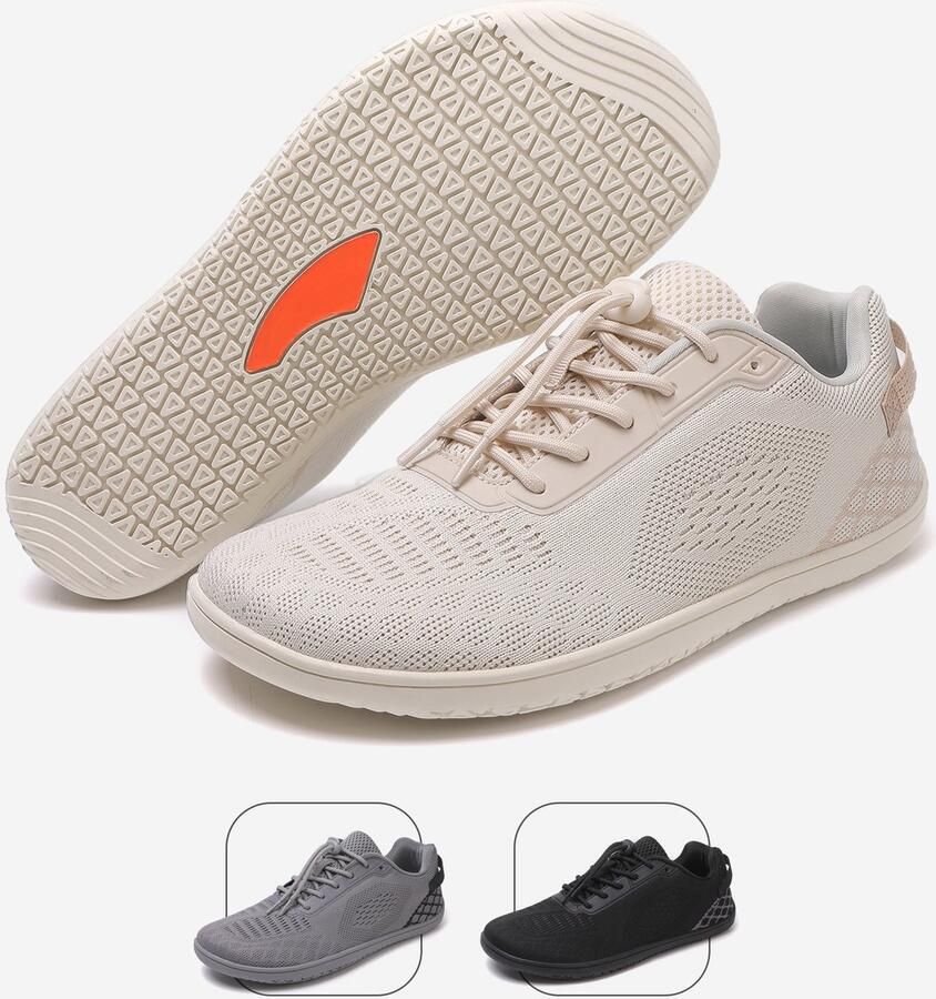 DOTALES LiteStep barefoot schoenen Beige