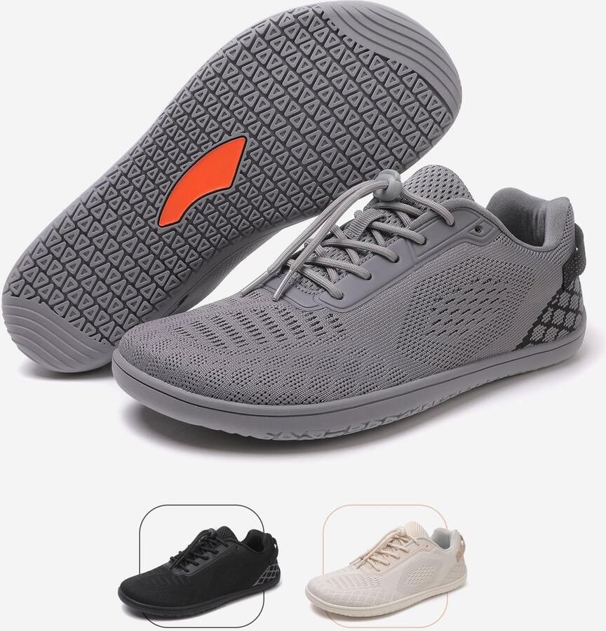 DOTALES LiteStep barefoot schoenen Grijs