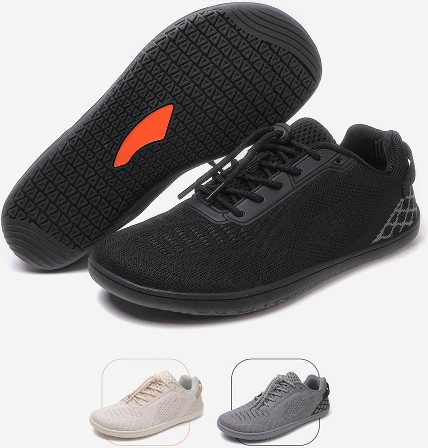 DOTALES LiteStep barefoot schoenen Zwart