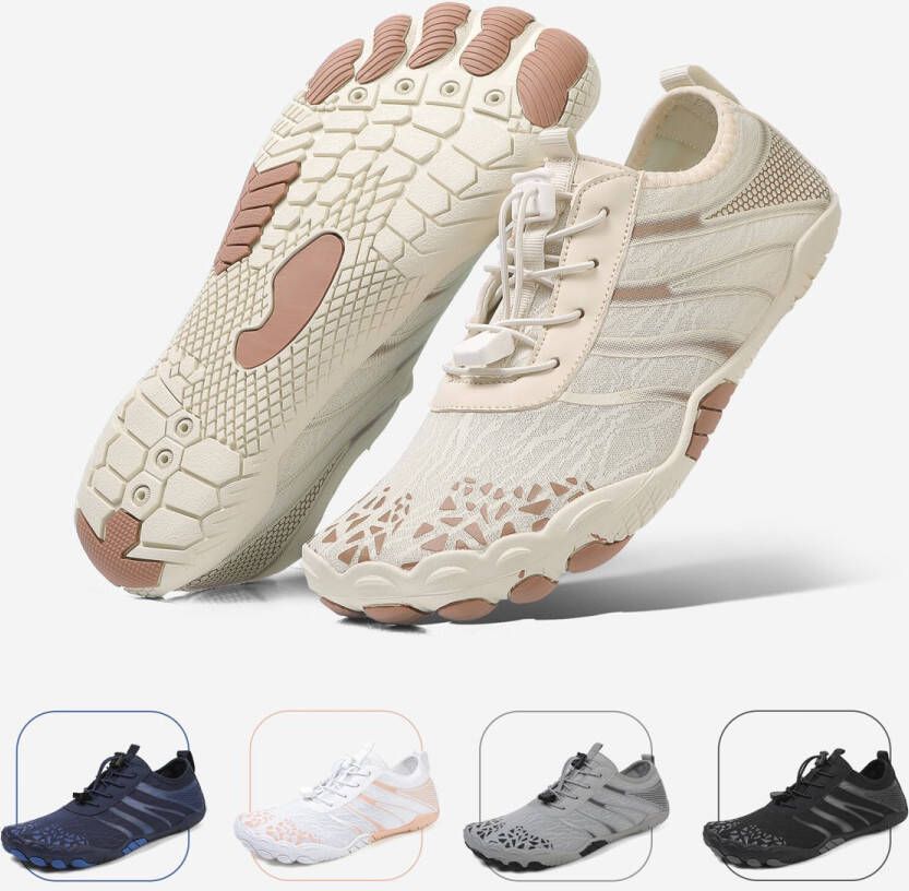 DOTALES FlowStep Barefoot Schoenen voor s& Beige Braun
