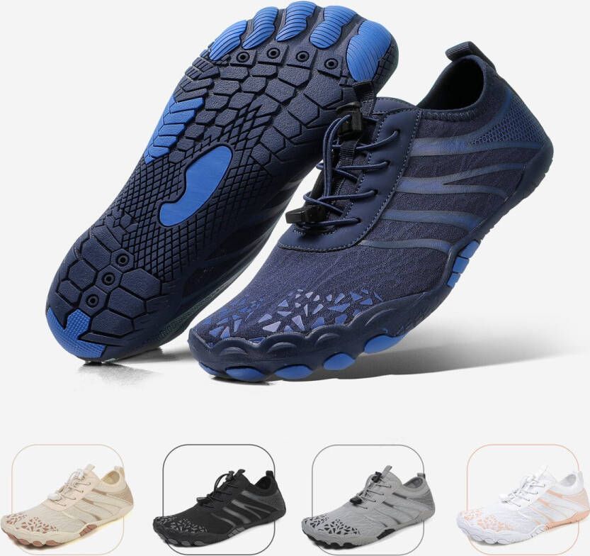 DOTALES FlowStep Barefoot Schoenen voor s& DunkelBlauww zwart - Foto 1