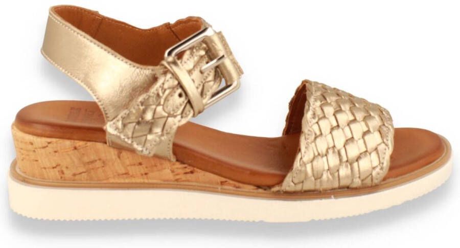 DOUBLE HEART Dames Sandaal Brons - Foto 2