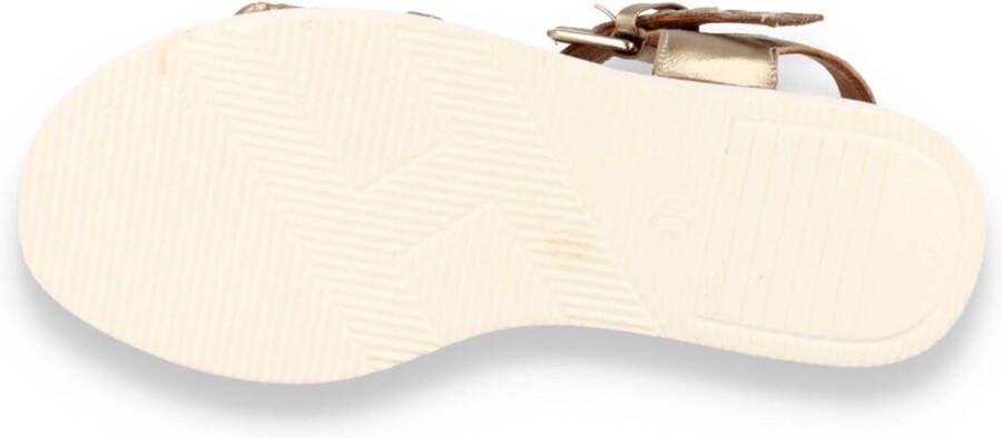 DOUBLE HEART Dames Sandaal Brons - Foto 3