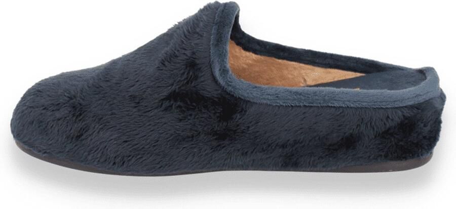 DOUBLE HEART Dames Pantoffel Blauw