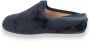 DOUBLE HEART Dames Pantoffel Blauw - Thumbnail 2