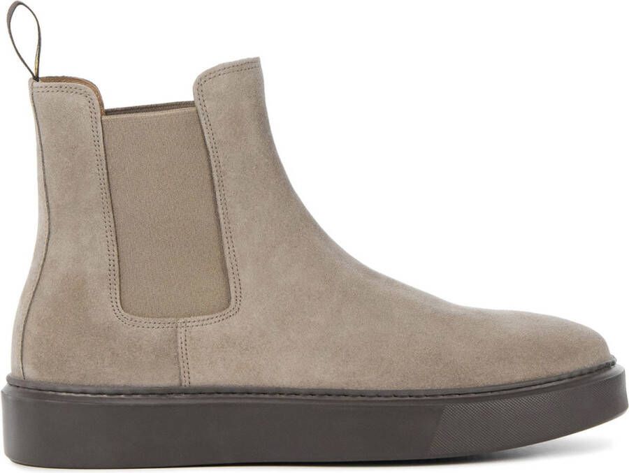 Doucals Chelsea boots Heren Boots Laarzen Herenschoenen Suède ALEX 3214 Taupe