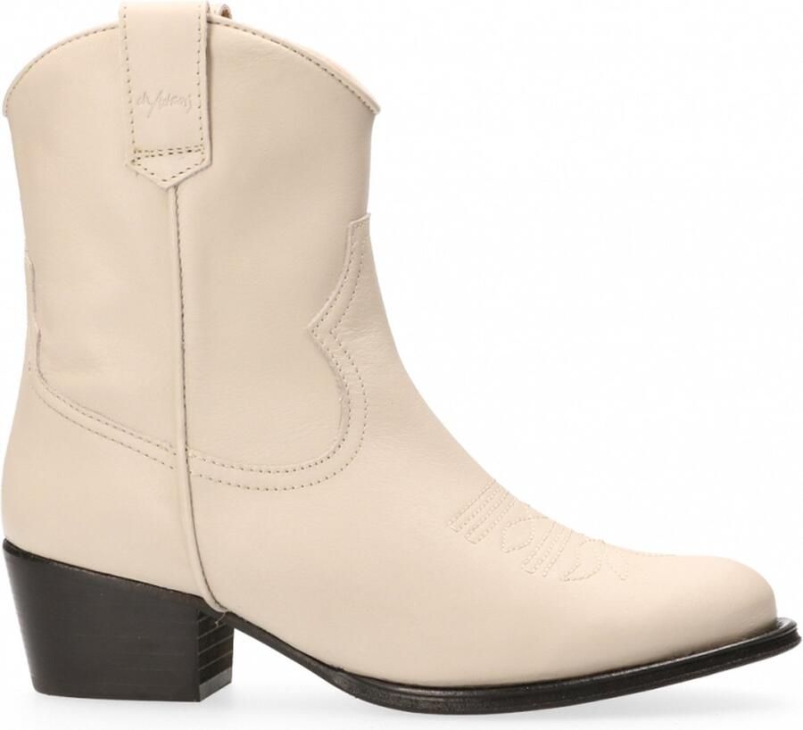 Dr. Adams Kort western laarsje Womens Beige