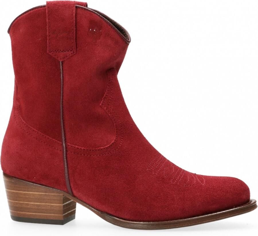 Dr. Adams Korte Western Laars Womens Red