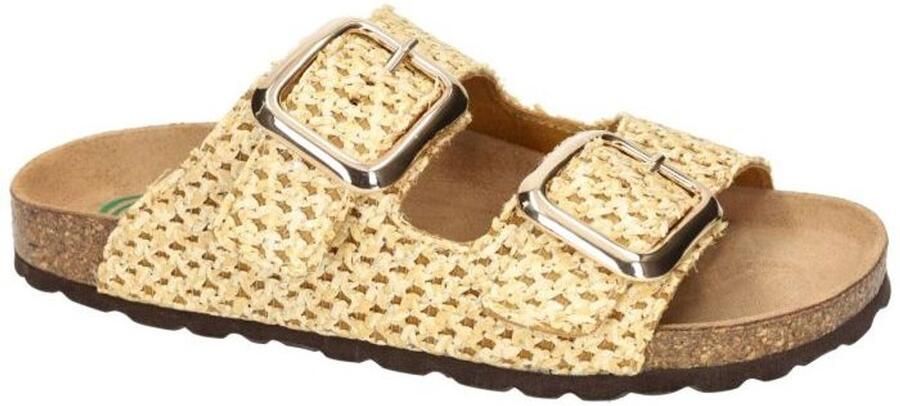 Dr Brinkmann -Dames goud slippers & muiltjes