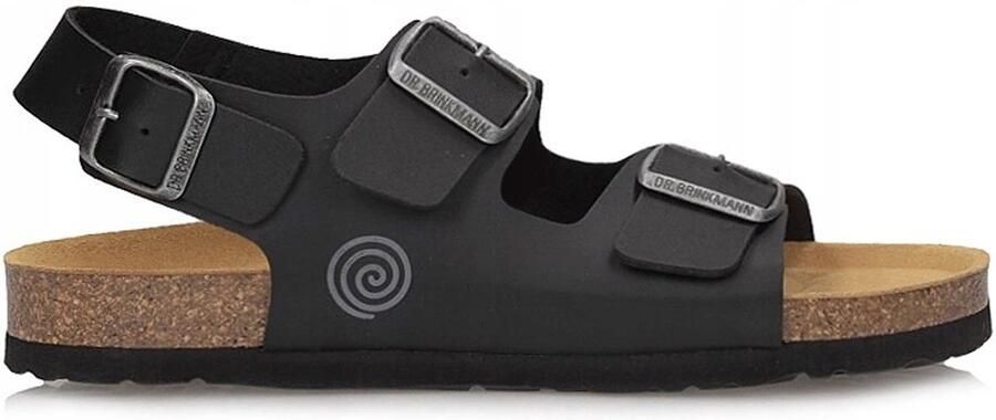 Dr. Brink n Dr Brink n 600098-01 zwarte sandalen met gesp