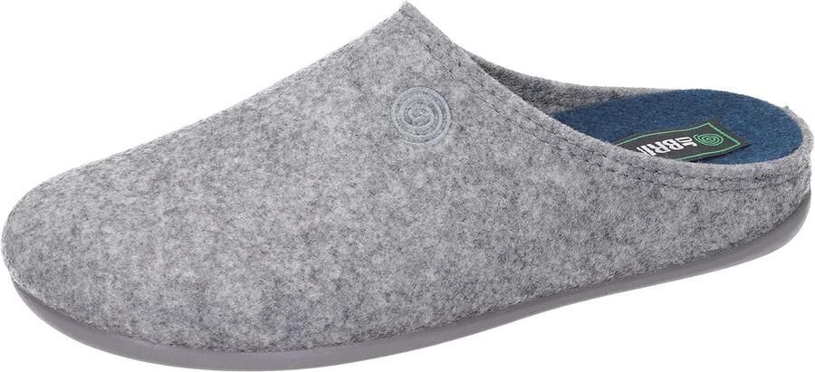 Dr. Brinkmann Heren Pantoffels Comfortabel Wol & Rubber