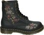 Dr. Martens 1460~BLACK~~~~~~~~~~~~~~~~~~~~ Hoge sneakersVeterlaarzenDames veterschoenenDames sneakersHalf-hoge schoenen Zwart - Thumbnail 5