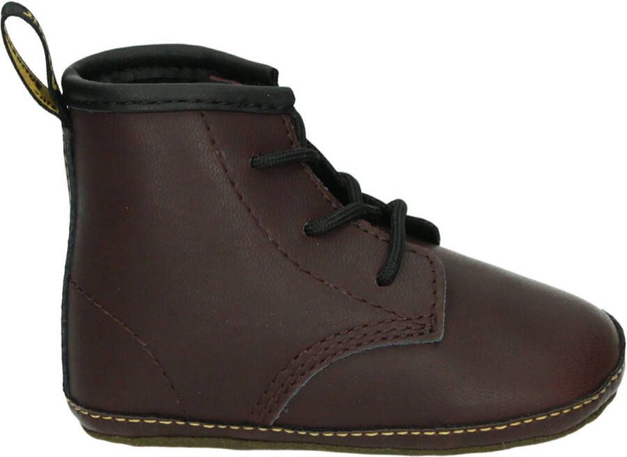 Dr. Martens 1460~CRIB~BURGUNDY~MASON~~~~~~ Half-hoog Bruin