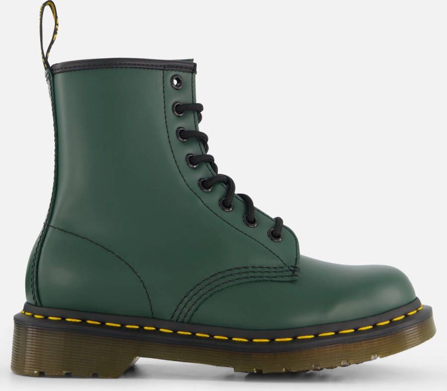 Dr. Martens 1460 Smooth leren veterboots Groen Echt leer