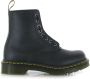 Dr Martens Dr. martens 1460 Pascal Front Zip Dames Veterboots Mat Zwart - Thumbnail 1