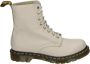 Dr. Martens 1460 PASCAL VINTAGE TAUPE VeterlaarzenHoge sneakersDames veterschoenenHalf-hoge schoenen Grijs - Thumbnail 2