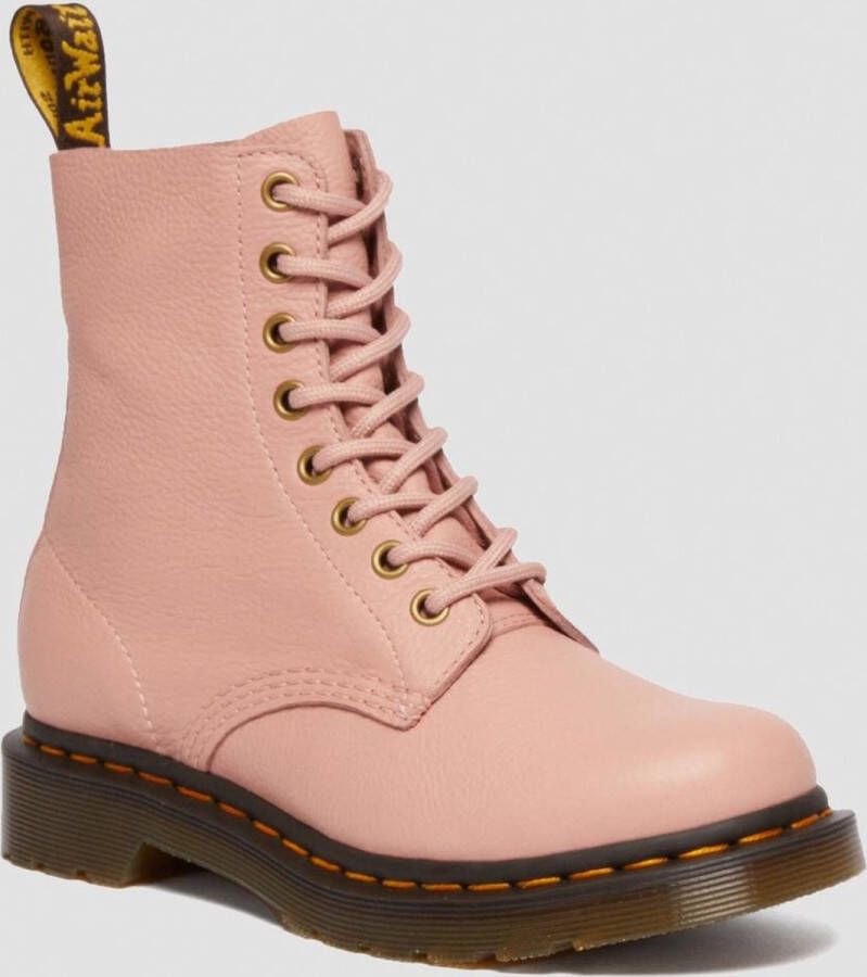 Dr. Martens 1460 PASCAL PEACH BEIGE Volwassenen VeterlaarzenHalf-hoge schoenen Oranje