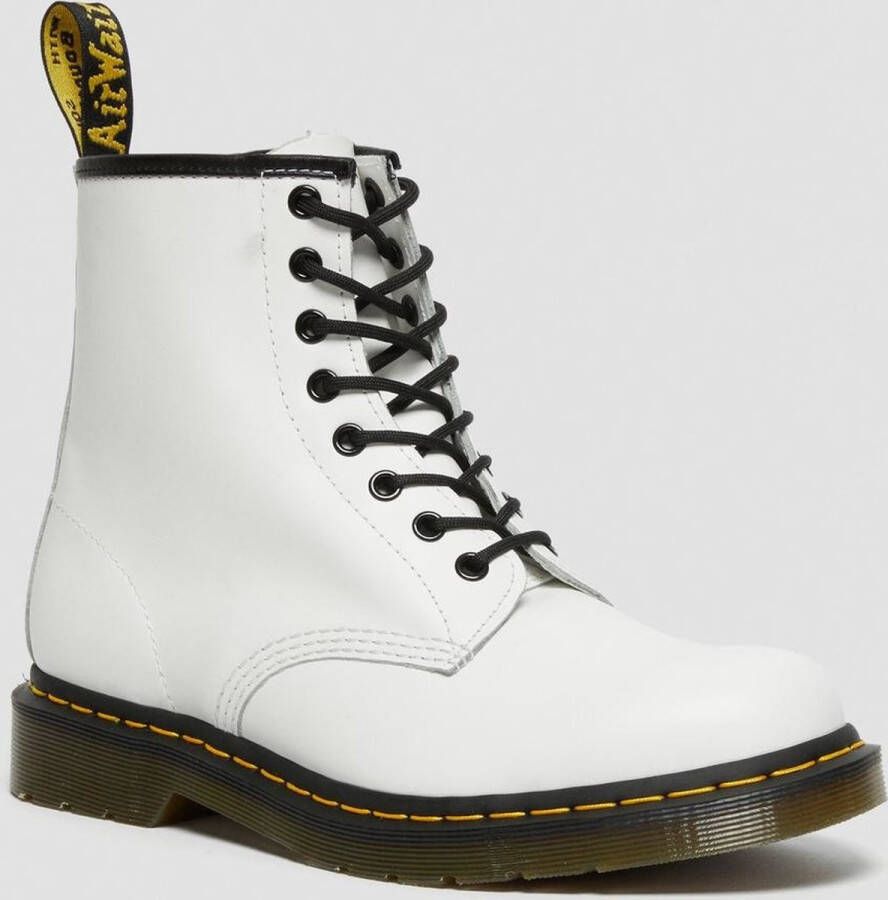 Dr. Martens Dr Martens Schoenen Enkellaarsjes DM11822100-1460-WHITE Unisex Wit - Foto 6