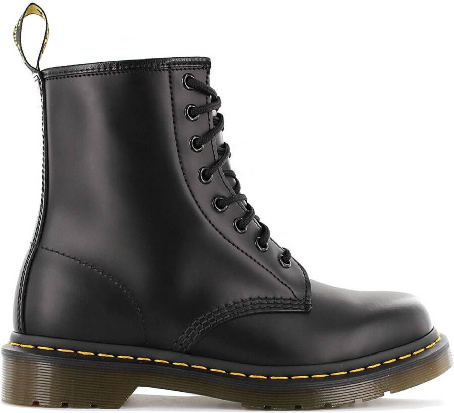 Dr. Martens Dr. Boot Martens 1460 Glad Zwart Fashion Wear Volwassen