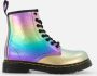 Dr. Martens leren veterboots multi metallic Leer 28 - Thumbnail 4