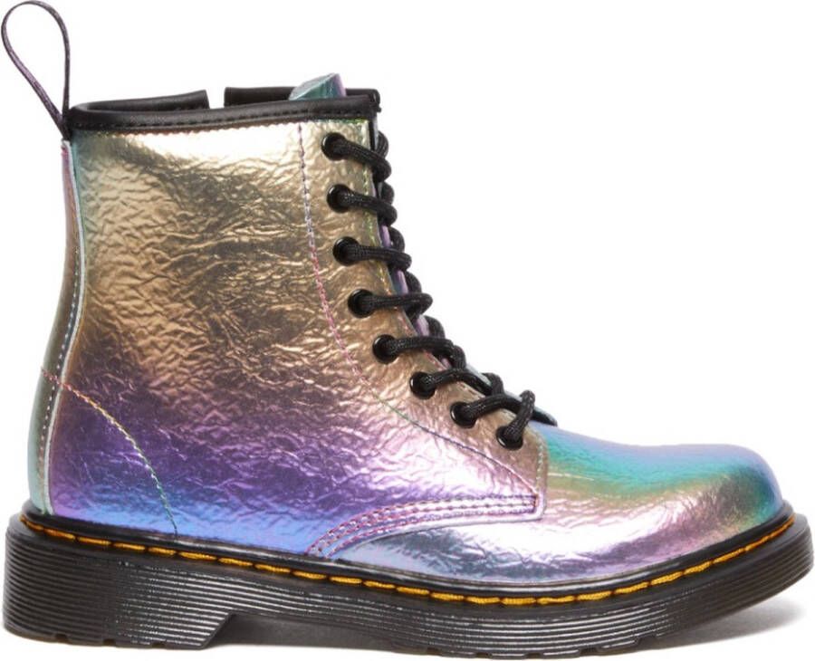 Dr. Martens leren veterboots multi metallic Meisjes Leer 28