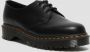 Dr. Martens 1461 Quad Smooth Leather Platform Schoenen Zwart Gepolijst Glad Black - Thumbnail 1