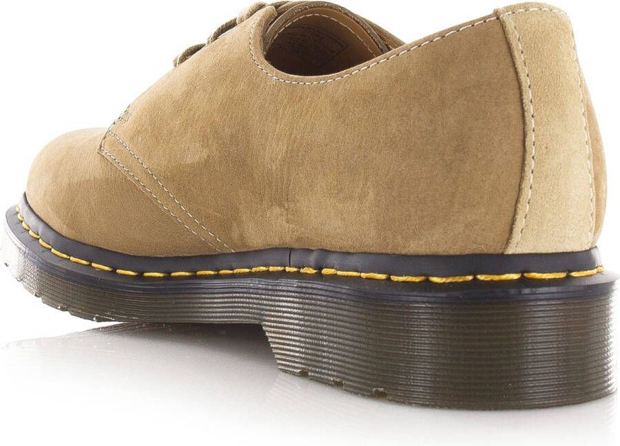 Dr. Martens 1461 Tumbled Nubuck + EH Suede Vrijetijdsschoenen beige