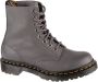 Dr. Martens 1460~PASCAL~GUNMETAL~~~~~~~~~~ Hoge sneakersHoge sneakersVeterbootsDames veterschoenenDames sneakersVrije tijd half-hoogHalf-hoge schoenenHeren veterschoenHeren sneakers Grijs - Thumbnail 5