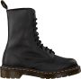 Dr. Martens 1490 BLACK VIRGINIA Volwassenen VeterlaarzenHalf-hoge schoenen Zwart - Thumbnail 1