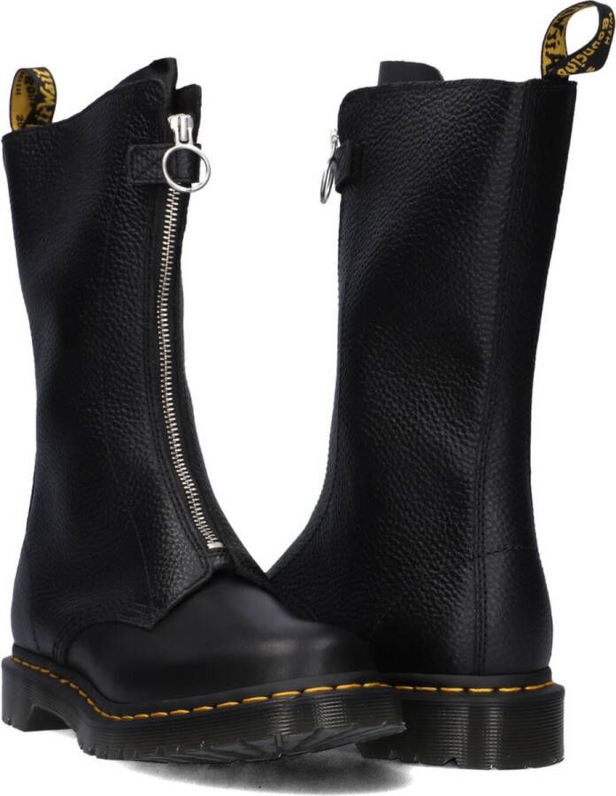 Dr. Martens 1B99~FMT~ZIP~BLACK~~~~~~~~~~~~ Lange laarzenDames laarzen Zwart