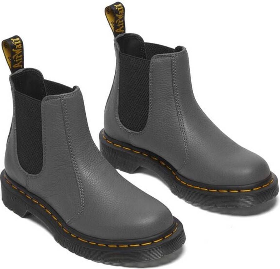 Dr. Martens 2976 Gunmetal Virginia Laars grijs Leer Dames Basics Casual wear