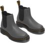 Dr. Martens 2976 Gunmetal Virginia Laars grijs Leer Dames Basics Casual wear - Thumbnail 1
