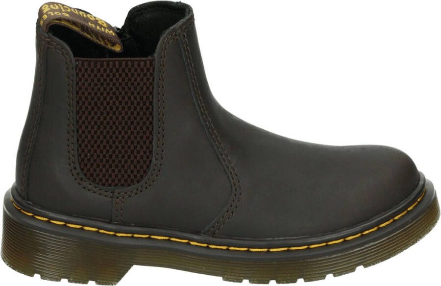 Dr. Martens 2976~J~DARK~BROWN~~~~~~~~~~~~~ Half-hoog Bruin