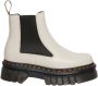 Dr. Martens Audrick Platform Chelsea Grey Nappa Lux Boots - Thumbnail 1