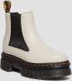 Dr. Martens Audrick Platform Chelsea Grey Nappa Lux Dames Boots - Thumbnail 1