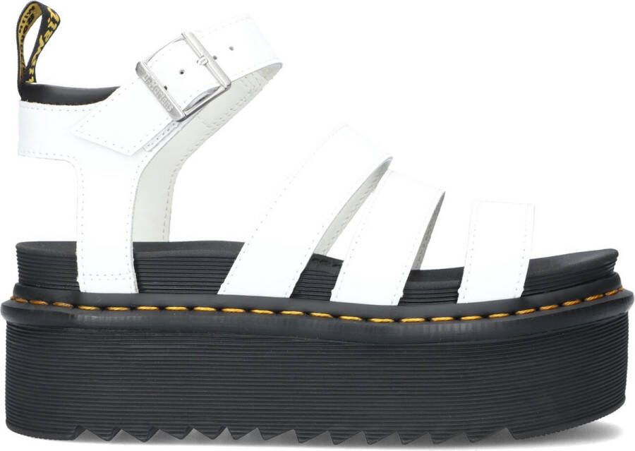Dr. Martens Blaire Quad Sandalen Dames Wit