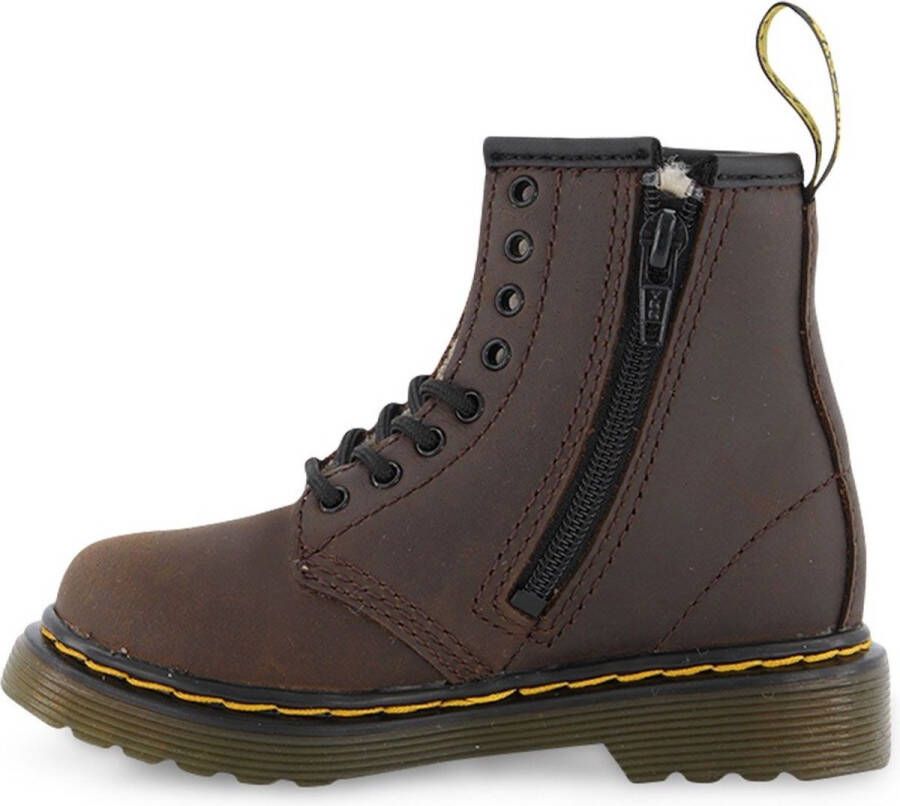 Dr. Martens BROOKLEE TODDLER SERENA GEVOERD Veterboots Chelsea boots Laarzen Bruin 22 (190665291667) - Foto 2