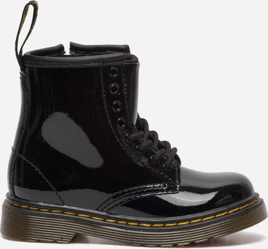 Dr. Martens 1460 Patent Kleuter Tiener leren veterboots zwart Meisjes Leer 36 - Foto 4