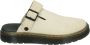 Dr. Martens CARLSON WARM SAND E H SUEDE Platte sandalenDames Sandalen Wit beige - Thumbnail 12